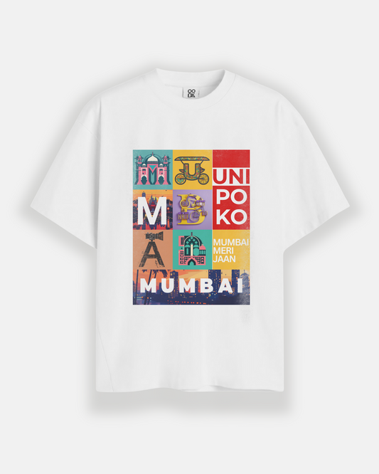 Men's Terry T-Shirt | Drop Shoulder | White