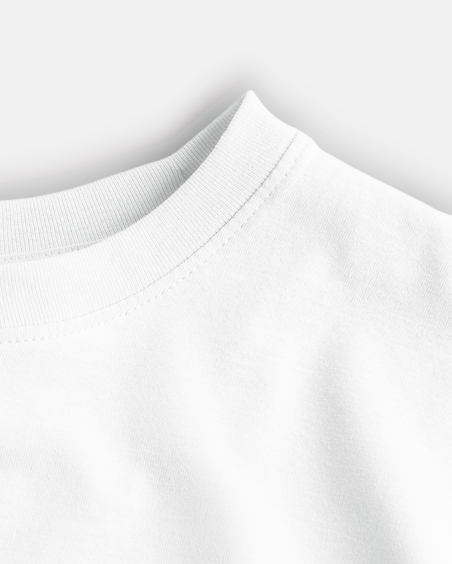 Men's  T-Shirt | Drop Shoulder | White