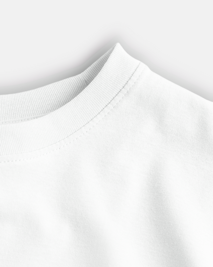 Men's  T-Shirt | Drop Shoulder | White