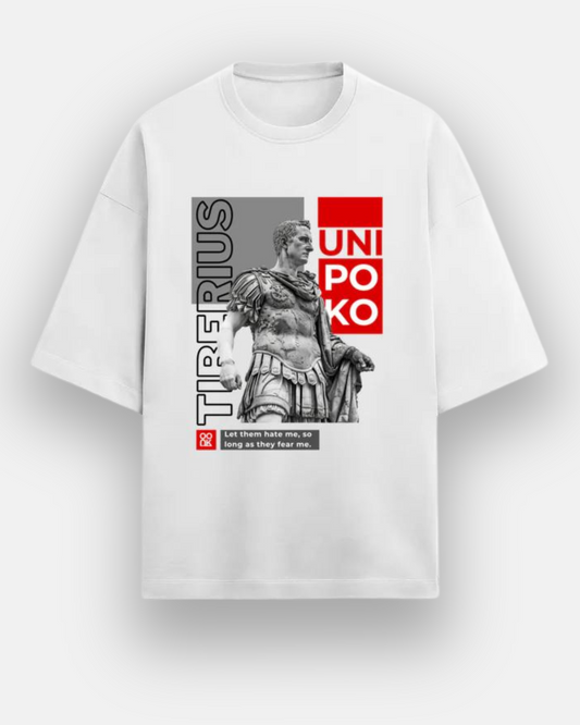 Men's T-Shirt | Drop Shoulder | White