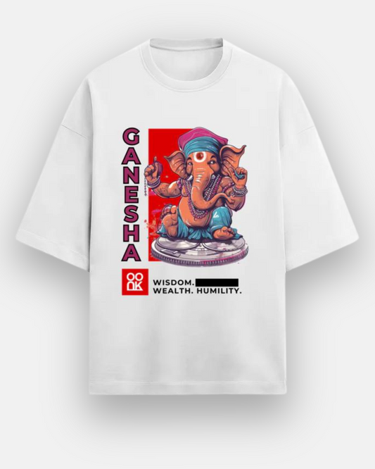 Men T-Shirt | Drop Shoulder | White